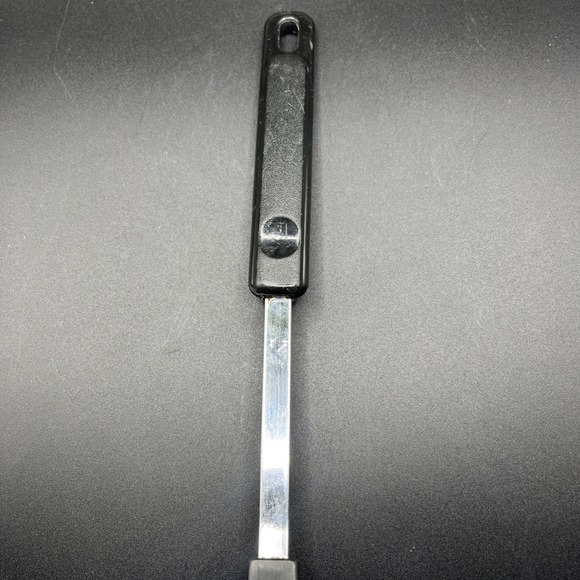 Vtg EKCO Nylon Slotted Spoon Cooking Serving Black‎ Heat Resistant 400° F 12" - Picture 8 of 8